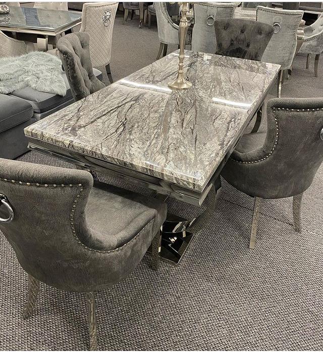 Grande Dining Table Set | Duke Chairs