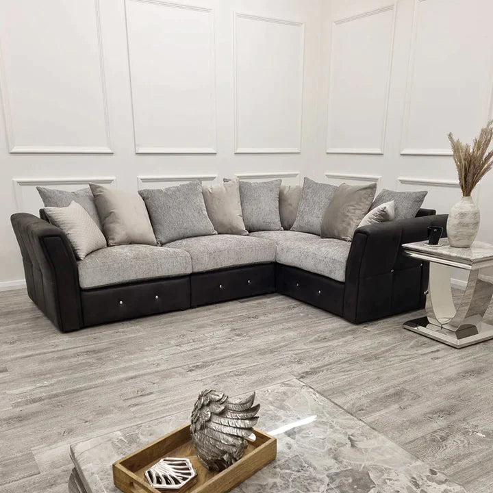 Lenox 4 Piece Corner Modular Sofa